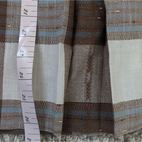 Vintage Pleated  Plaid Skirt - Picture 7 of 7
